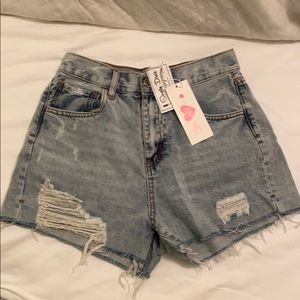 Buddy Love Distressed Shorts